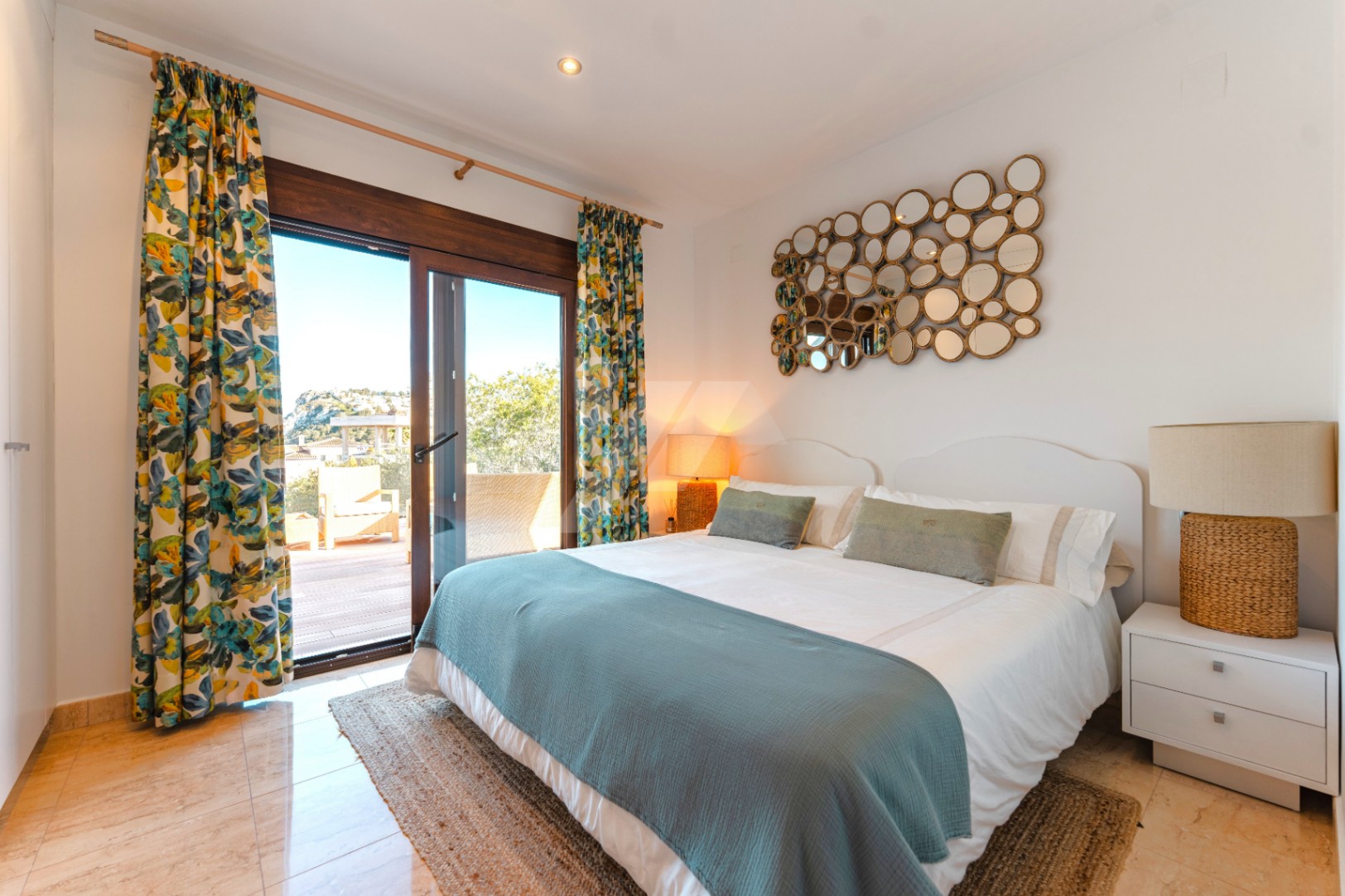 Villa de style ibicenco à vendre à Moraira, Costa Blanca.