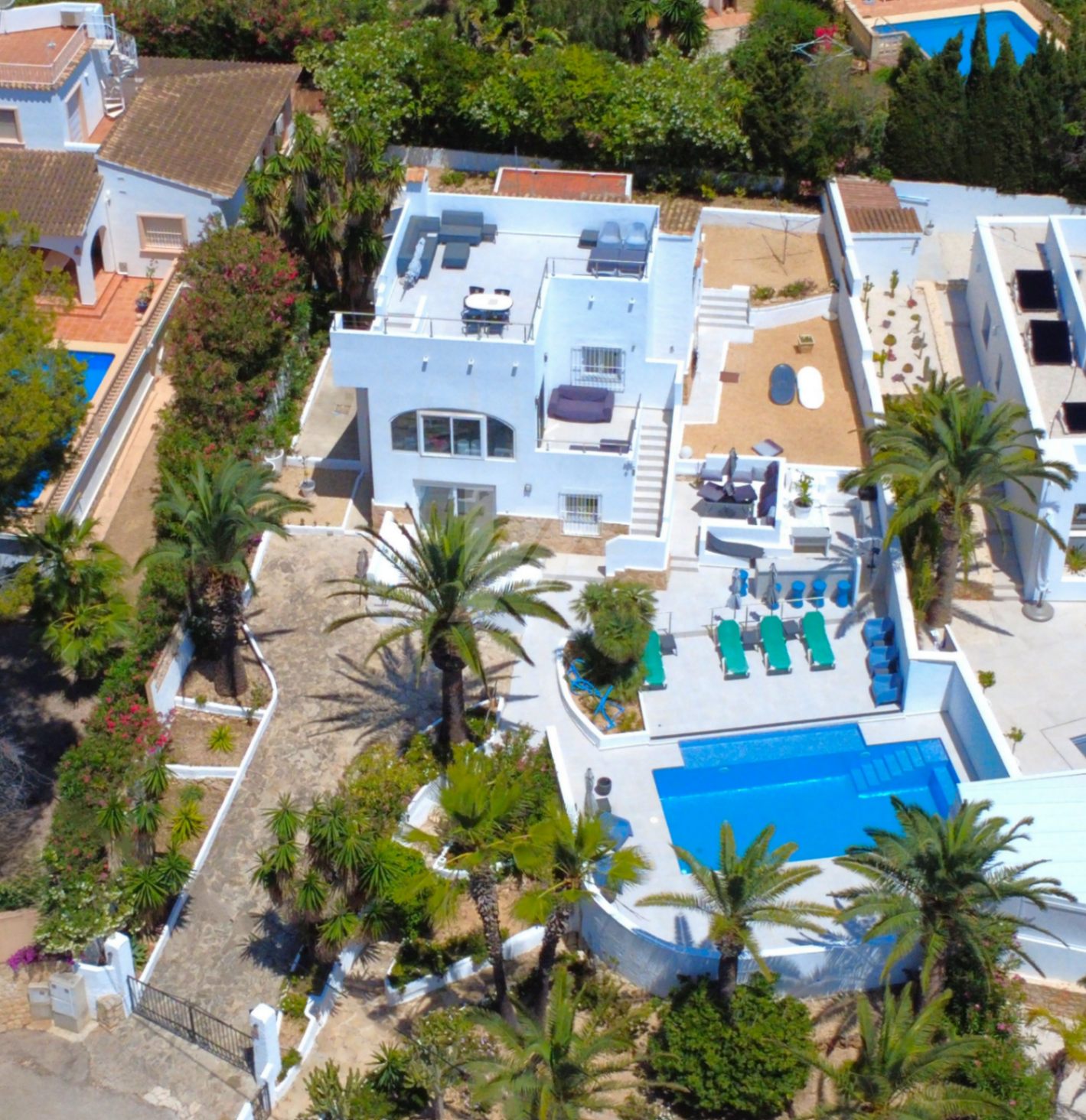 Villa avec vue sur la mer à vendre à Moraira, Costa Blanca.