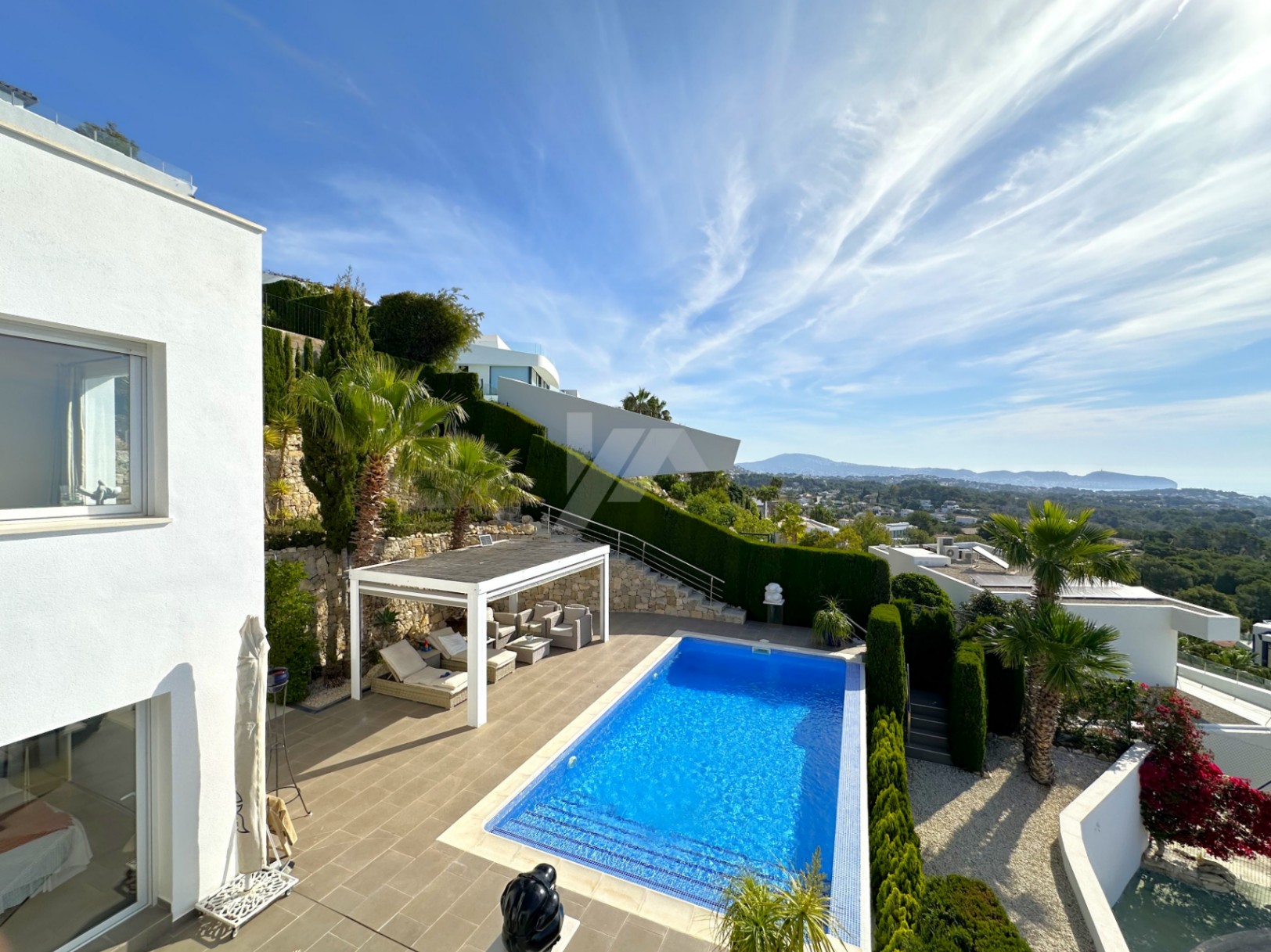 Villa de luxe avec vue panoramique à Calpe. Costa Blanca.