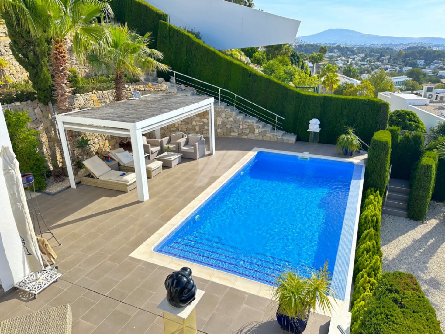 Villa de luxe avec vue panoramique à Calpe. Costa Blanca.