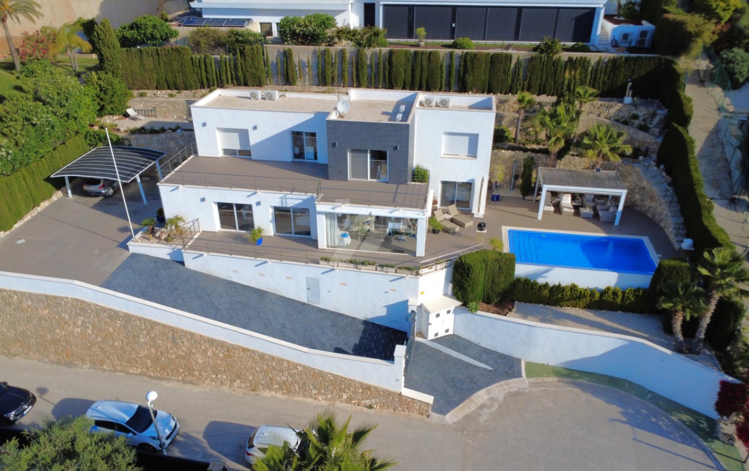 Villa de luxe avec vue panoramique à Calpe. Costa Blanca.