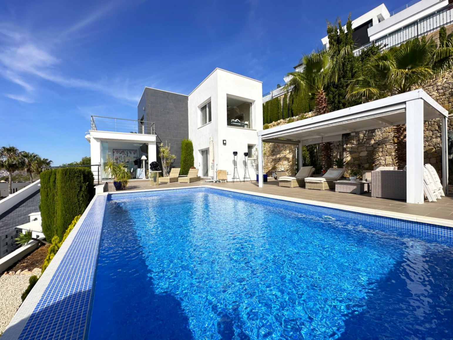 Villa de luxe avec vue panoramique à Calpe. Costa Blanca.