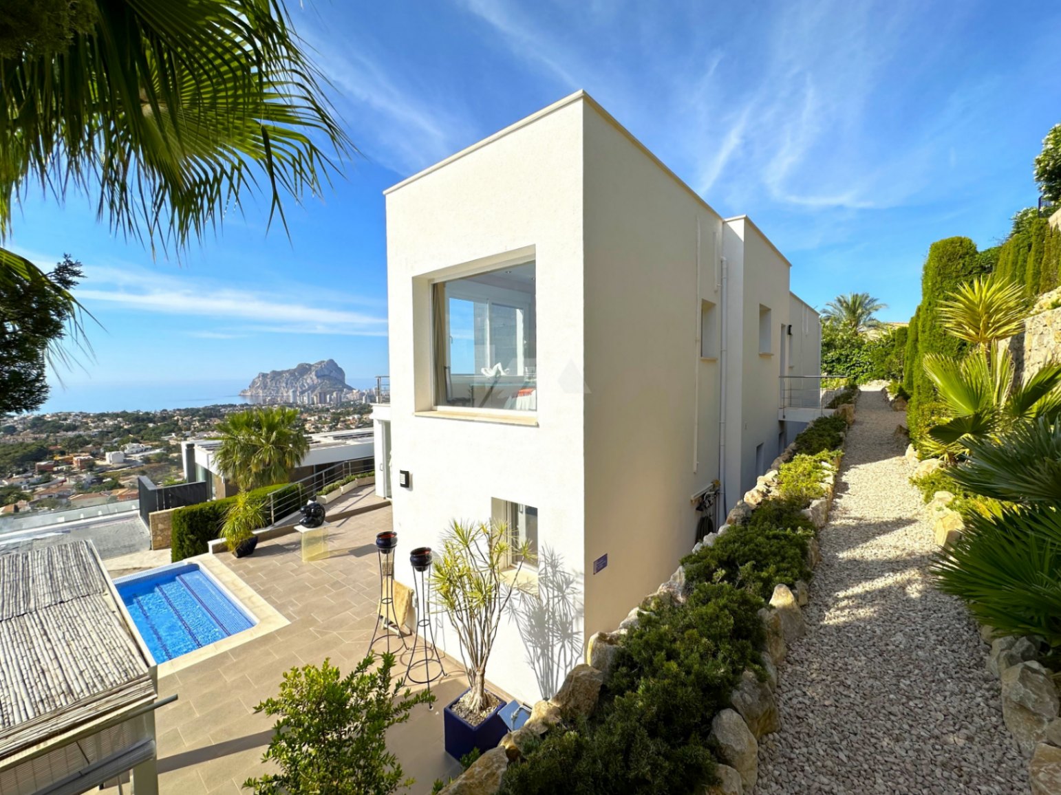 Villa de luxe avec vue panoramique à Calpe. Costa Blanca.