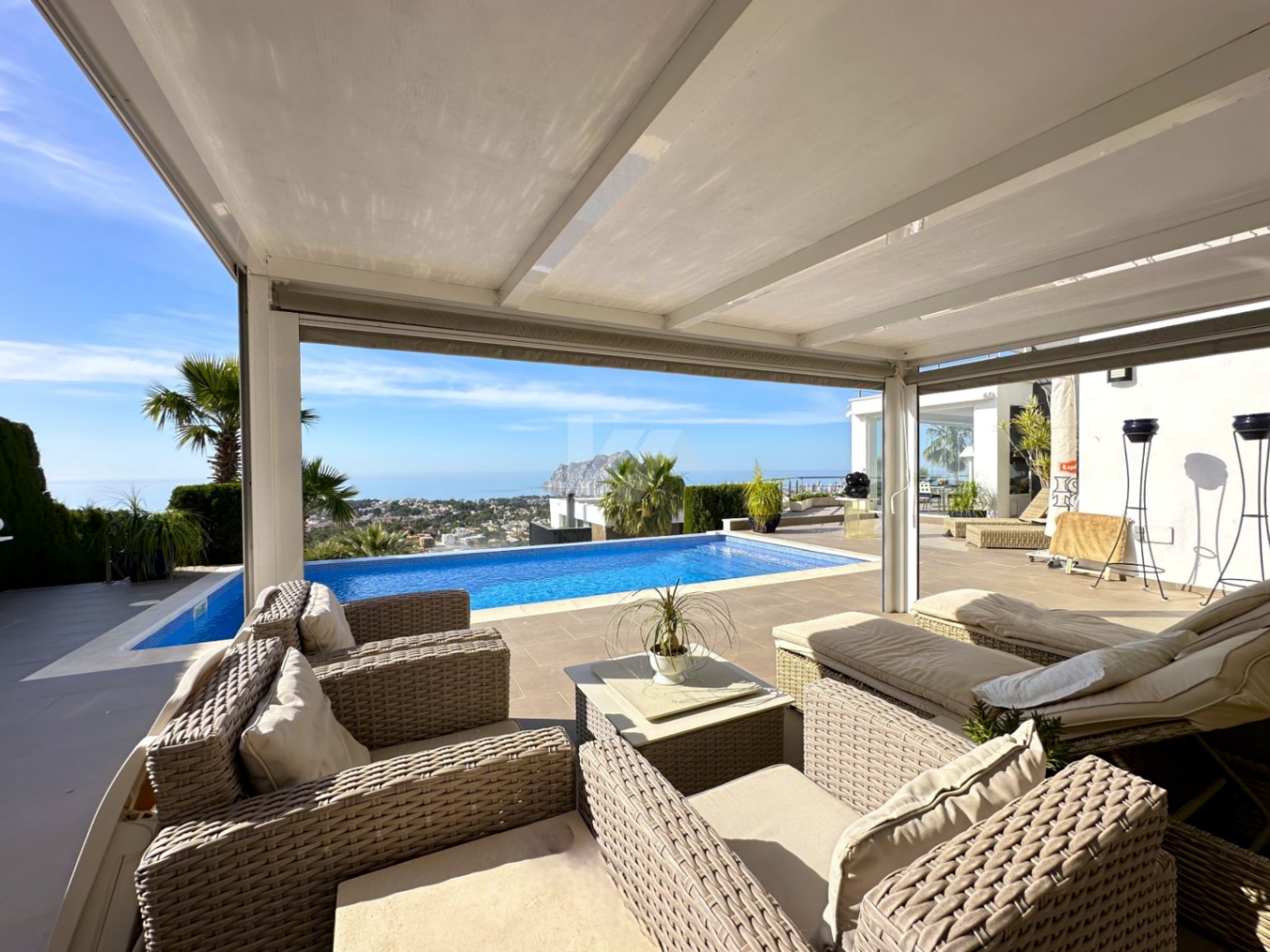 Villa de luxe avec vue panoramique à Calpe. Costa Blanca.