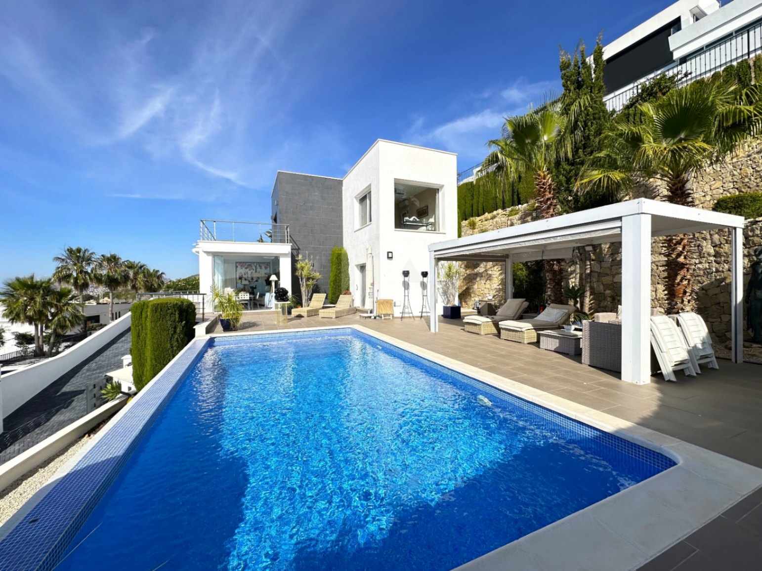 Villa de luxe avec vue panoramique à Calpe. Costa Blanca.