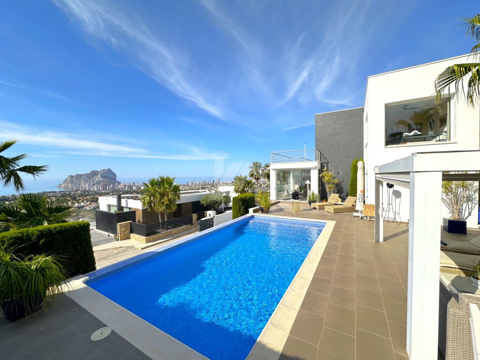 Villa de luxe avec vue panoramique à Calpe. Costa Blanca.