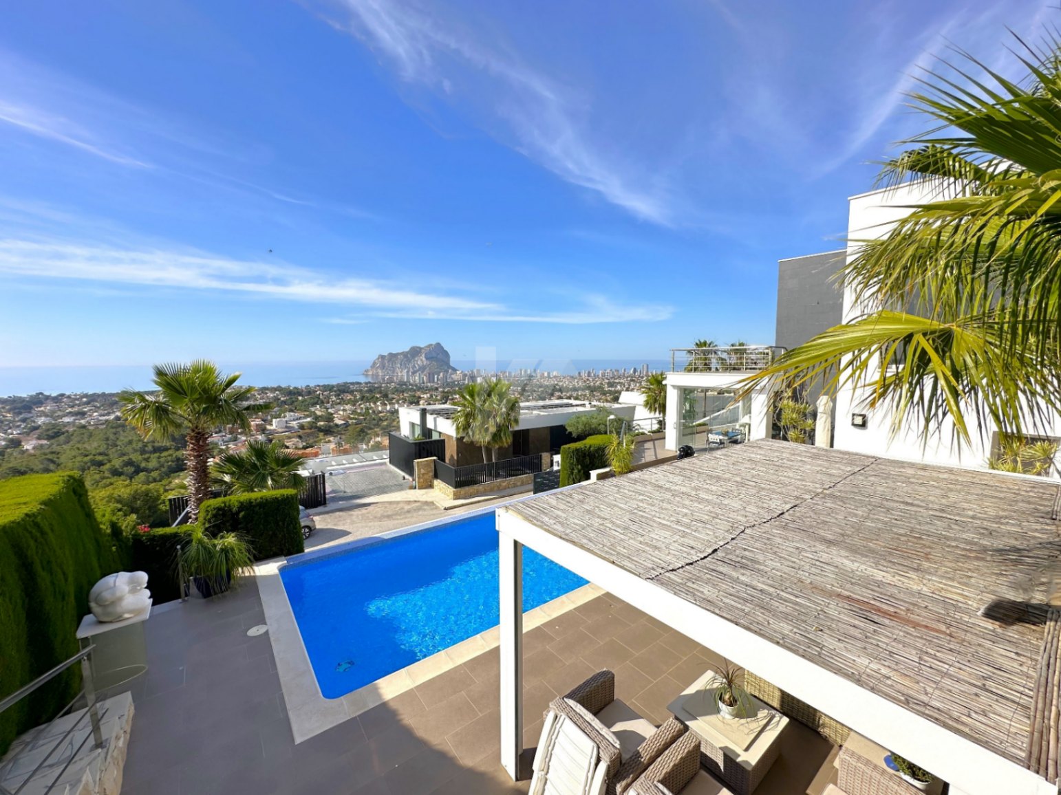 Villa de luxe avec vue panoramique à Calpe. Costa Blanca.