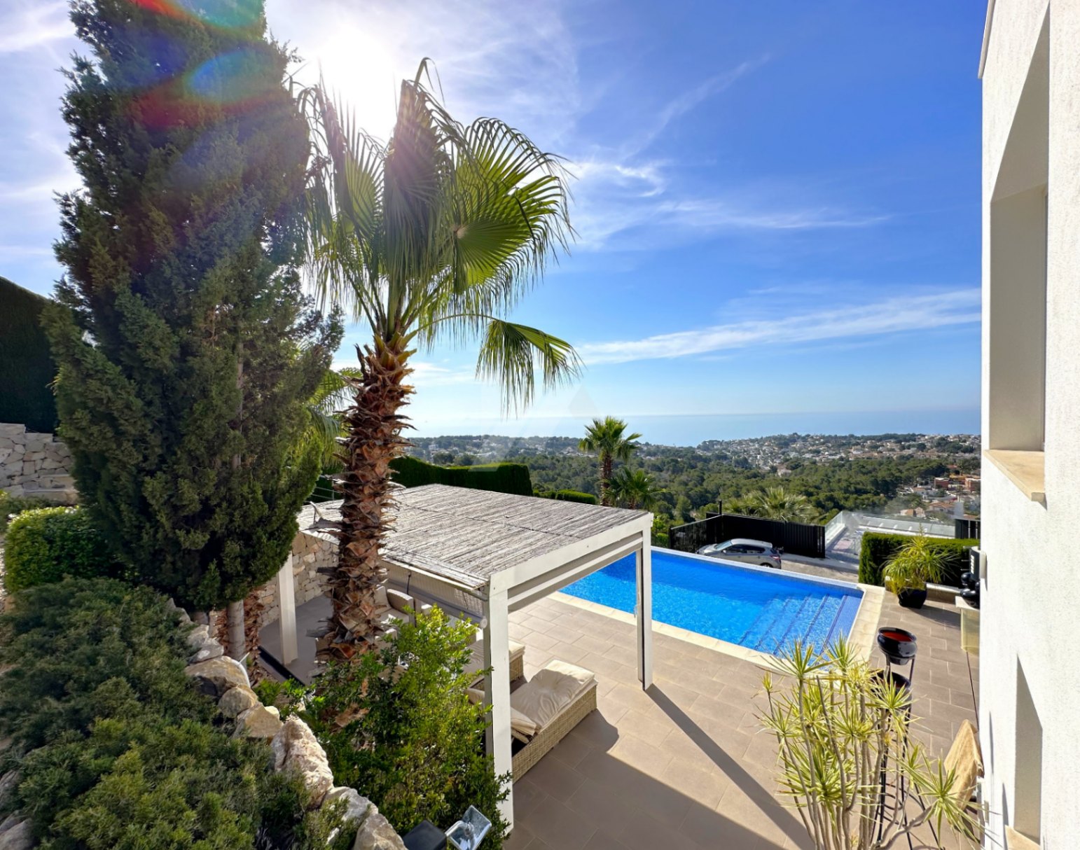 Villa de luxe avec vue panoramique à Calpe. Costa Blanca.
