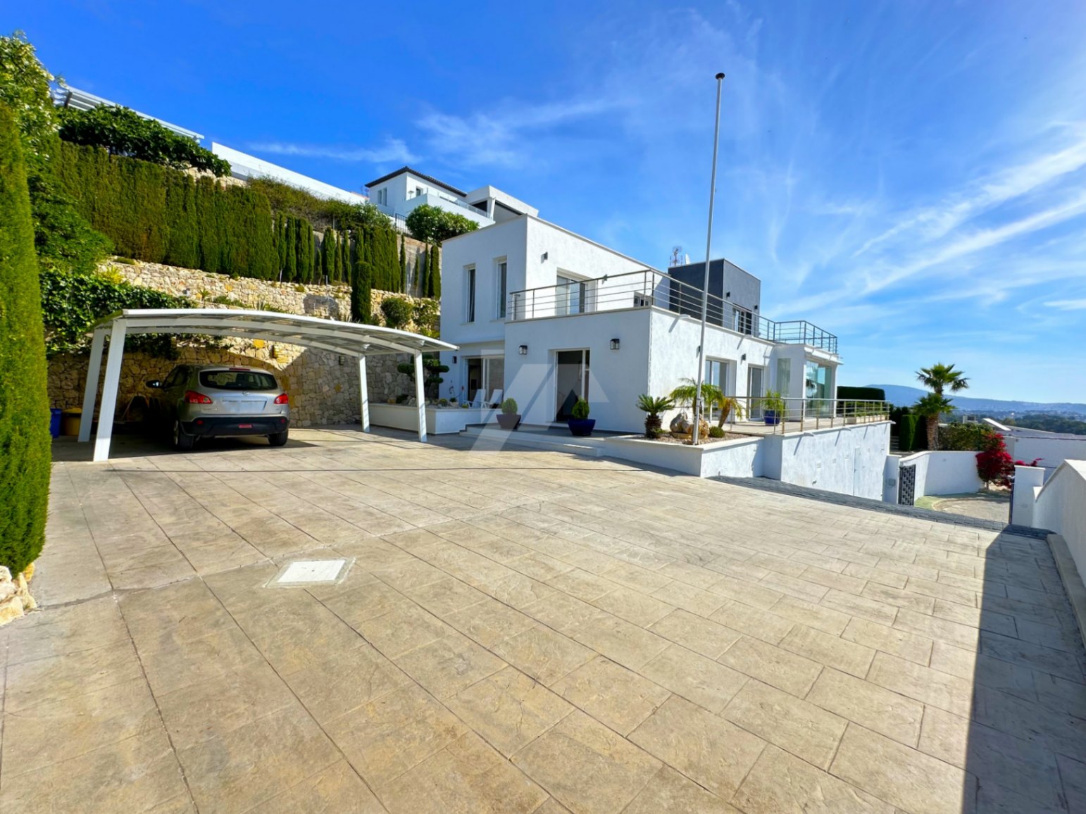 Villa de luxe avec vue panoramique à Calpe. Costa Blanca.