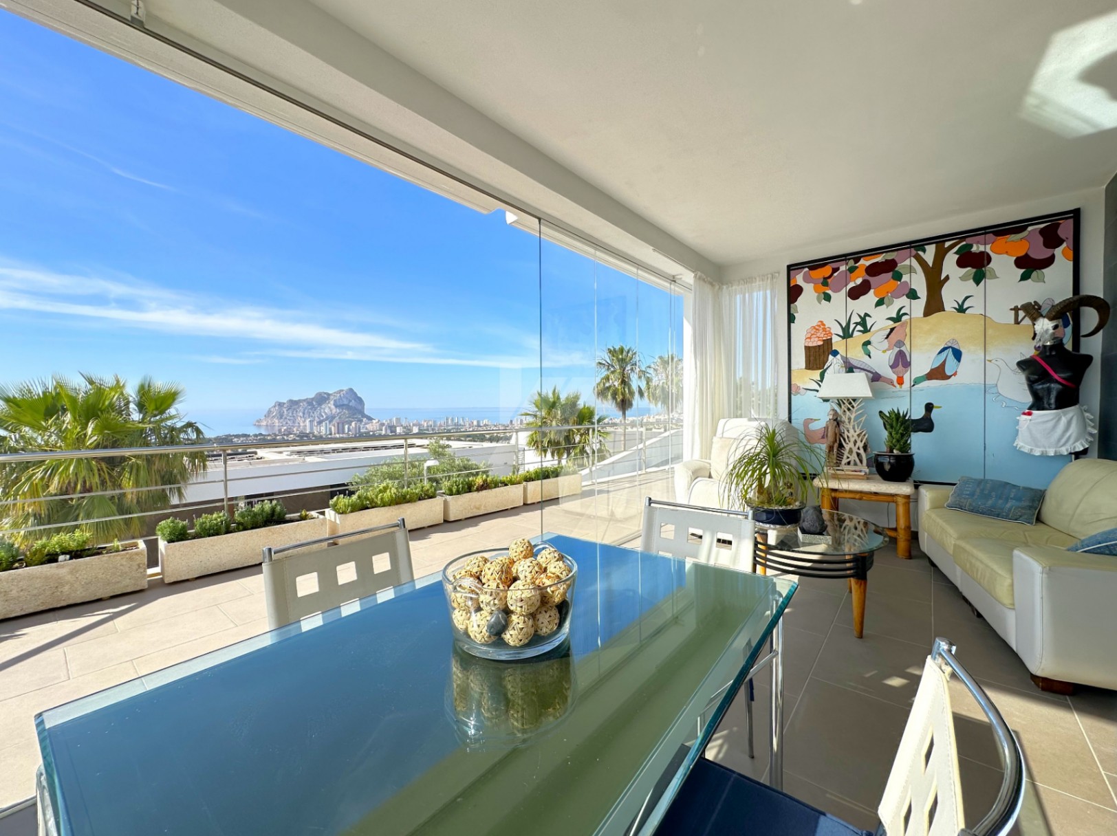 Villa de luxe avec vue panoramique à Calpe. Costa Blanca.