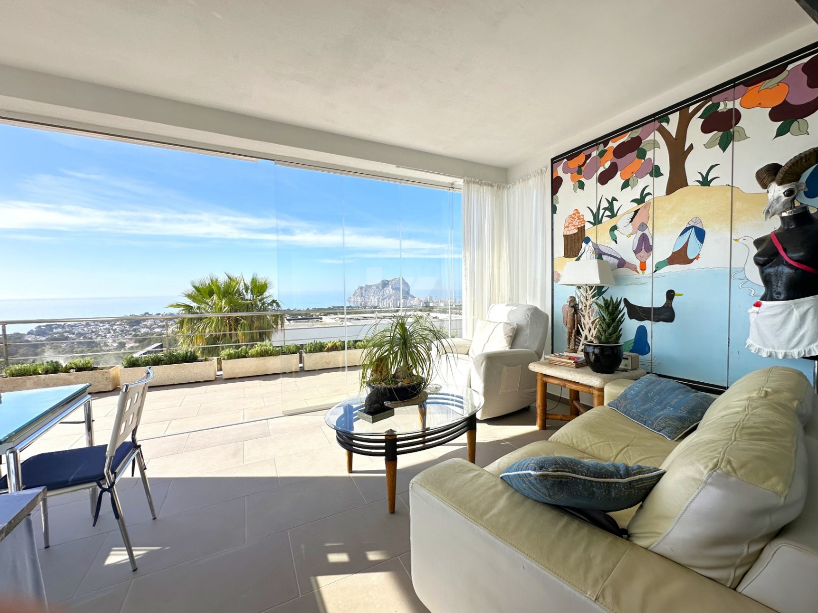 Villa de luxe avec vue panoramique à Calpe. Costa Blanca.