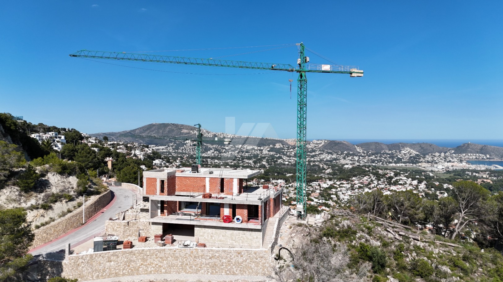 Villa de luxe avec vue sur la mer à vendre à Moraira, Costa Blanca.