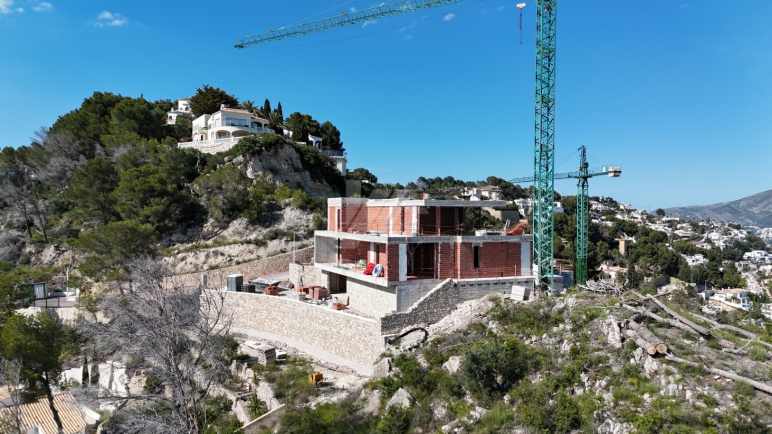 Villa de luxe avec vue sur la mer à vendre à Moraira, Costa Blanca.
