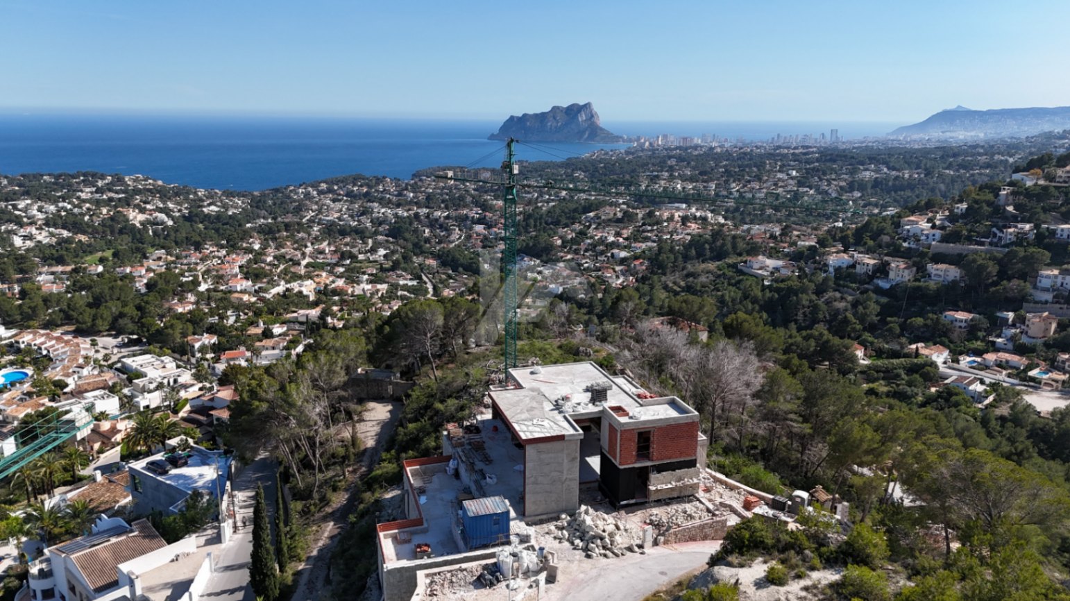 Villa de luxe avec vue sur la mer à vendre à Moraira, Costa Blanca.