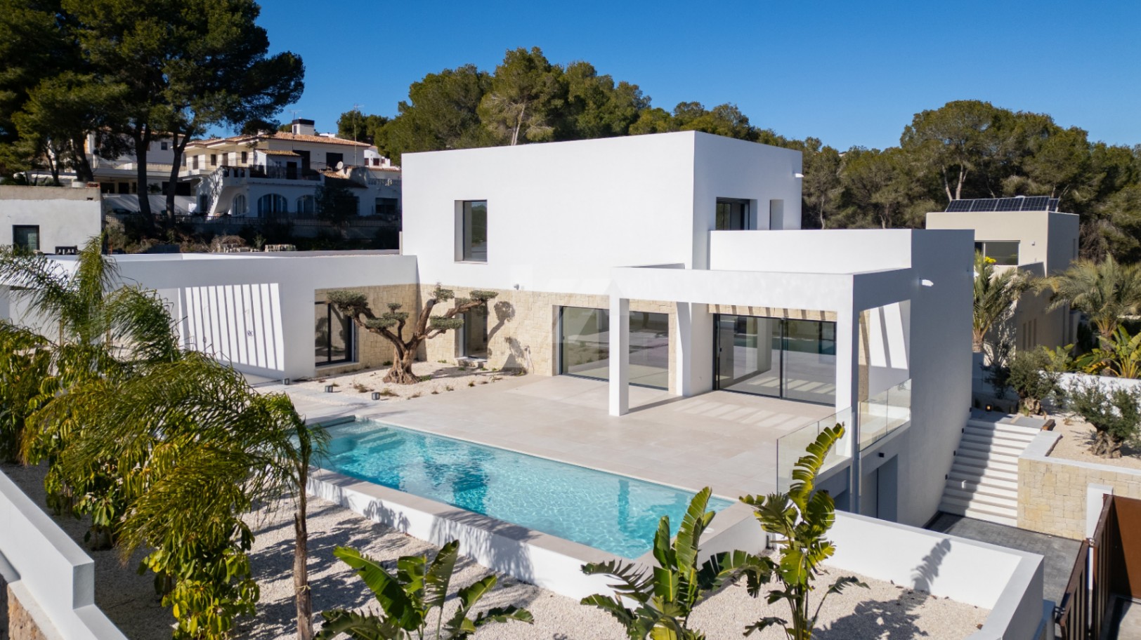 Villa de luxe avec vue sur la mer à vendre à Moraira, Costa Blanca.