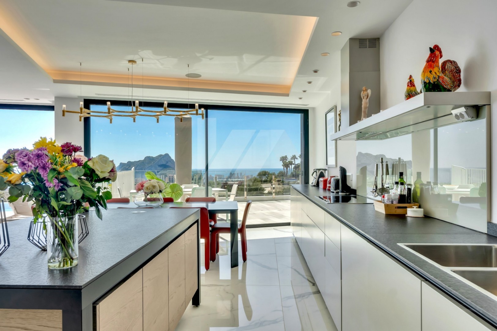 Villa de luxe avec vue panoramique sur la mer à vendre à Benissa, Costa Blanca.