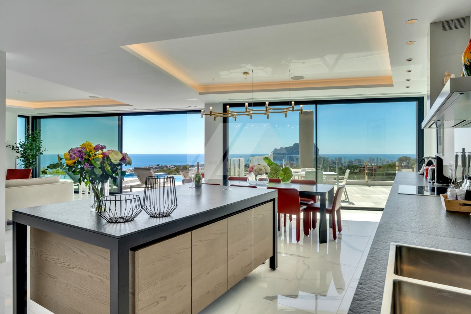 Villa de luxe avec vue panoramique sur la mer à vendre à Benissa, Costa Blanca.