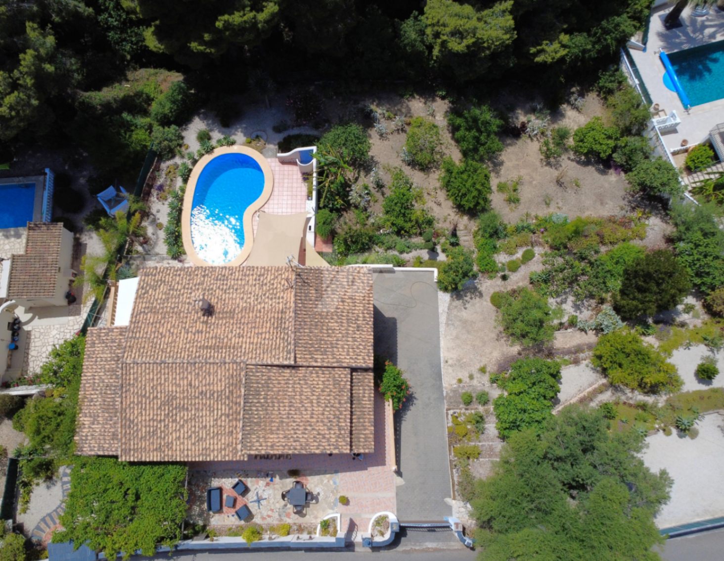 Villa de style méditerranéen à vendre à Benissa, Costa Blanca.