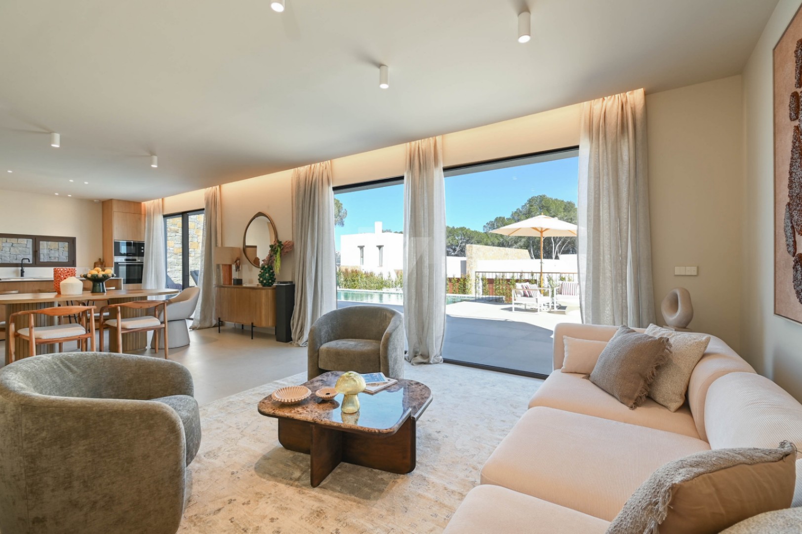 Villa de Luxe avec vue sur la mer à vendre à Moraira, Costa Blanca.