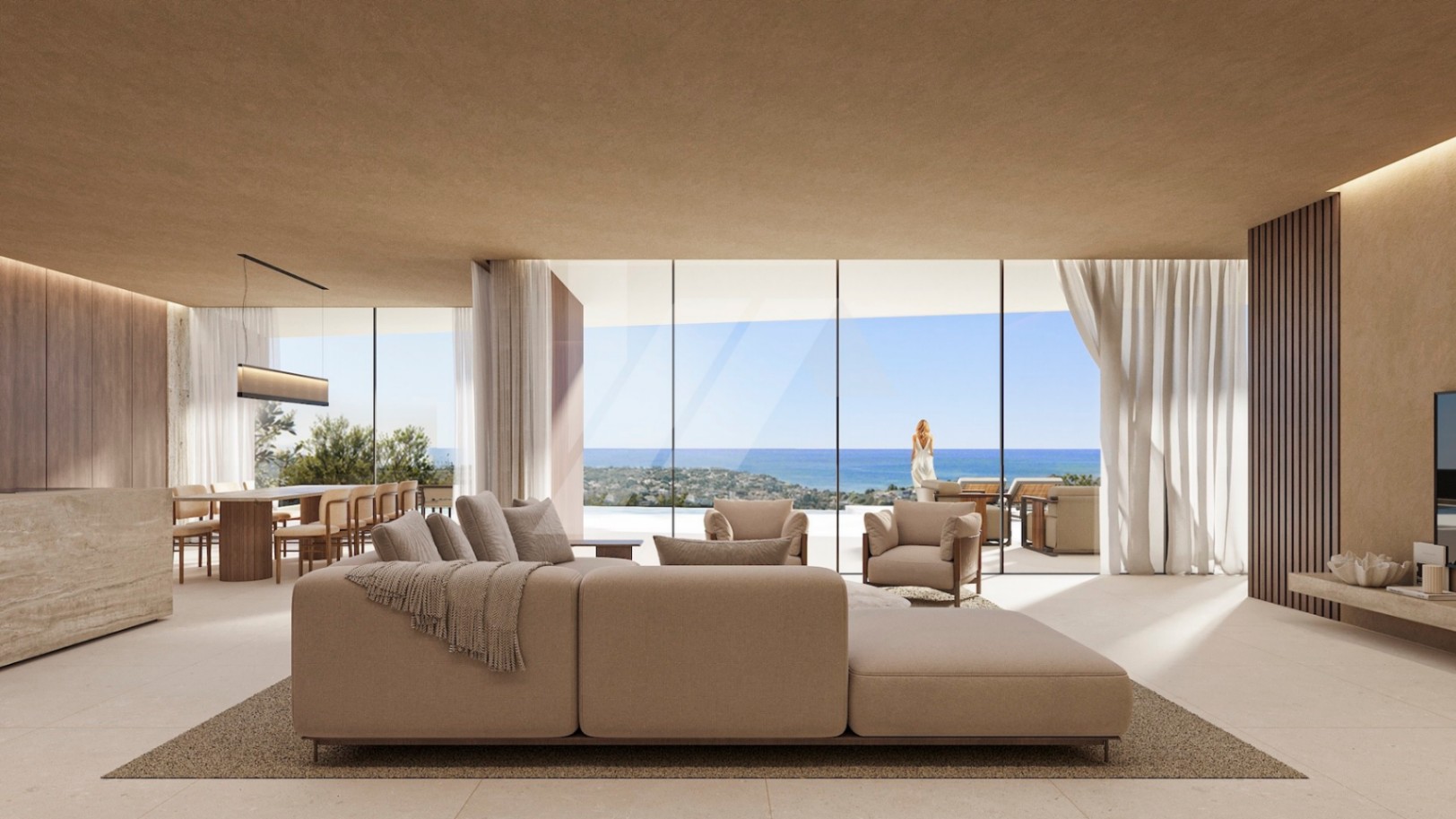 Villa de luxe avec vue sur la mer à vendre à Benissa, Costa Blanca.