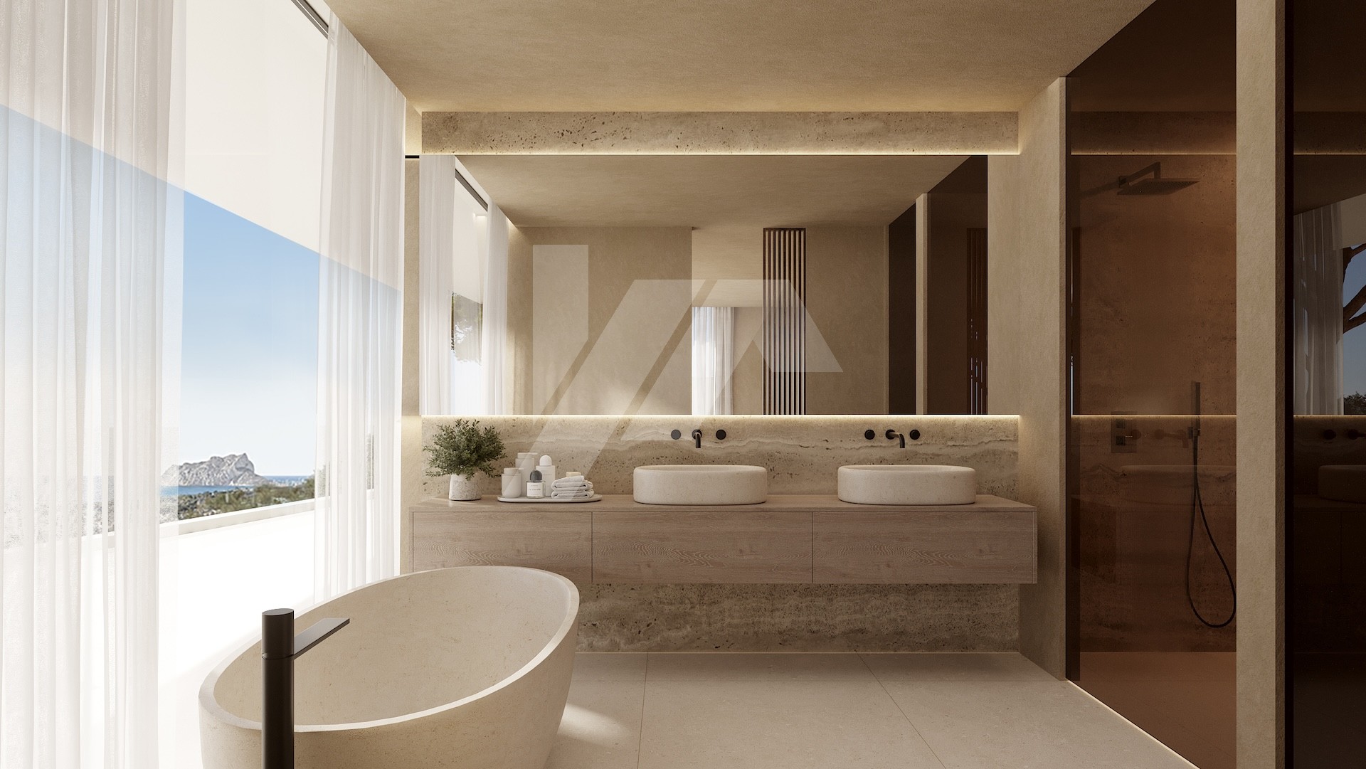 Villa de luxe avec vue sur la mer à vendre à Benissa, Costa Blanca.