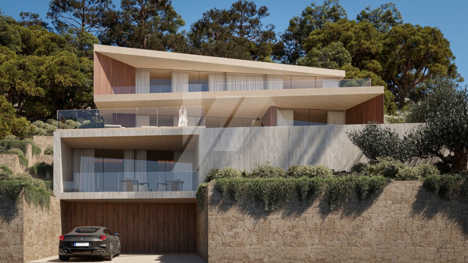 Villa de luxe avec vue sur la mer à vendre à Benissa, Costa Blanca.