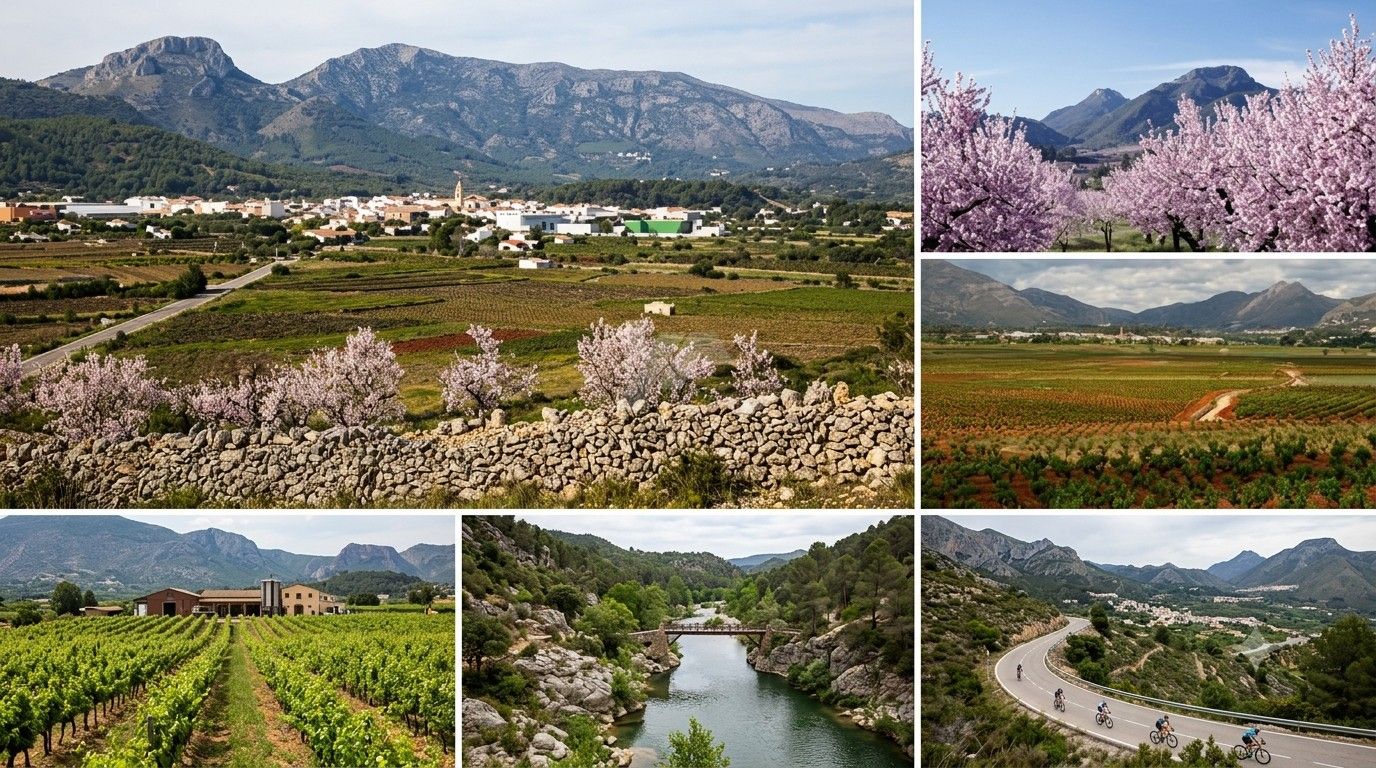 Parcelles à vendre à Jalón, Costa Blanca.