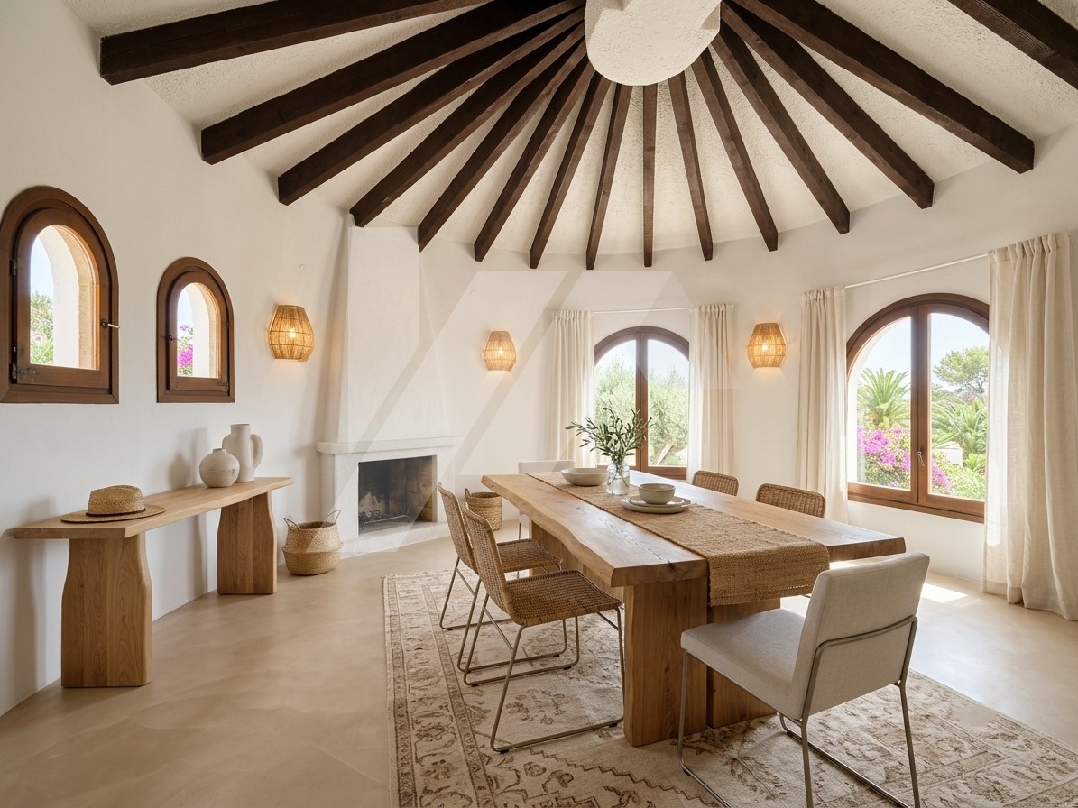Villa avec vue sur la mer à vendre à Benissa Costa, Costa Blanca.