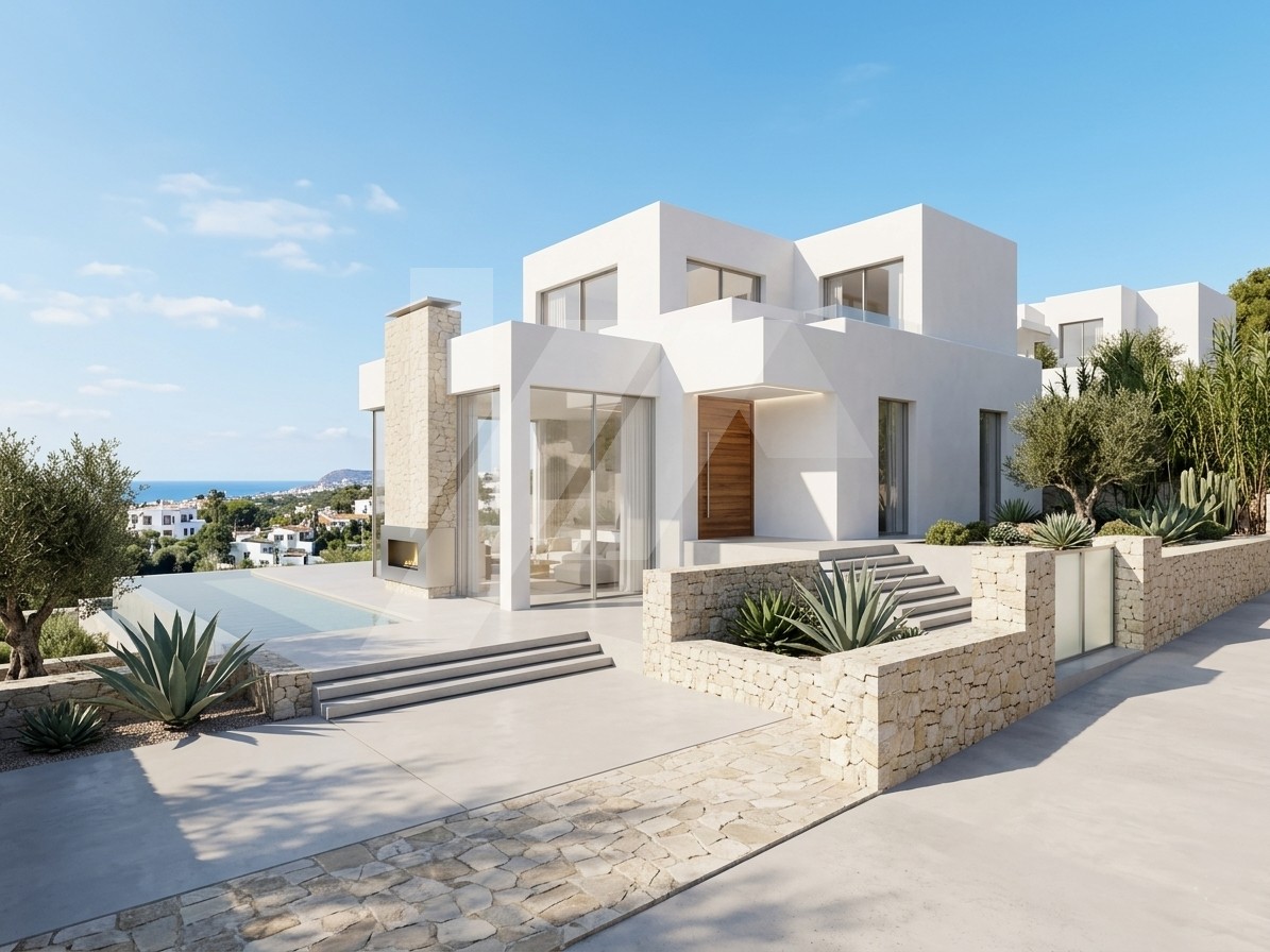 Villa avec vue sur la mer à vendre à Benissa Costa, Costa Blanca.