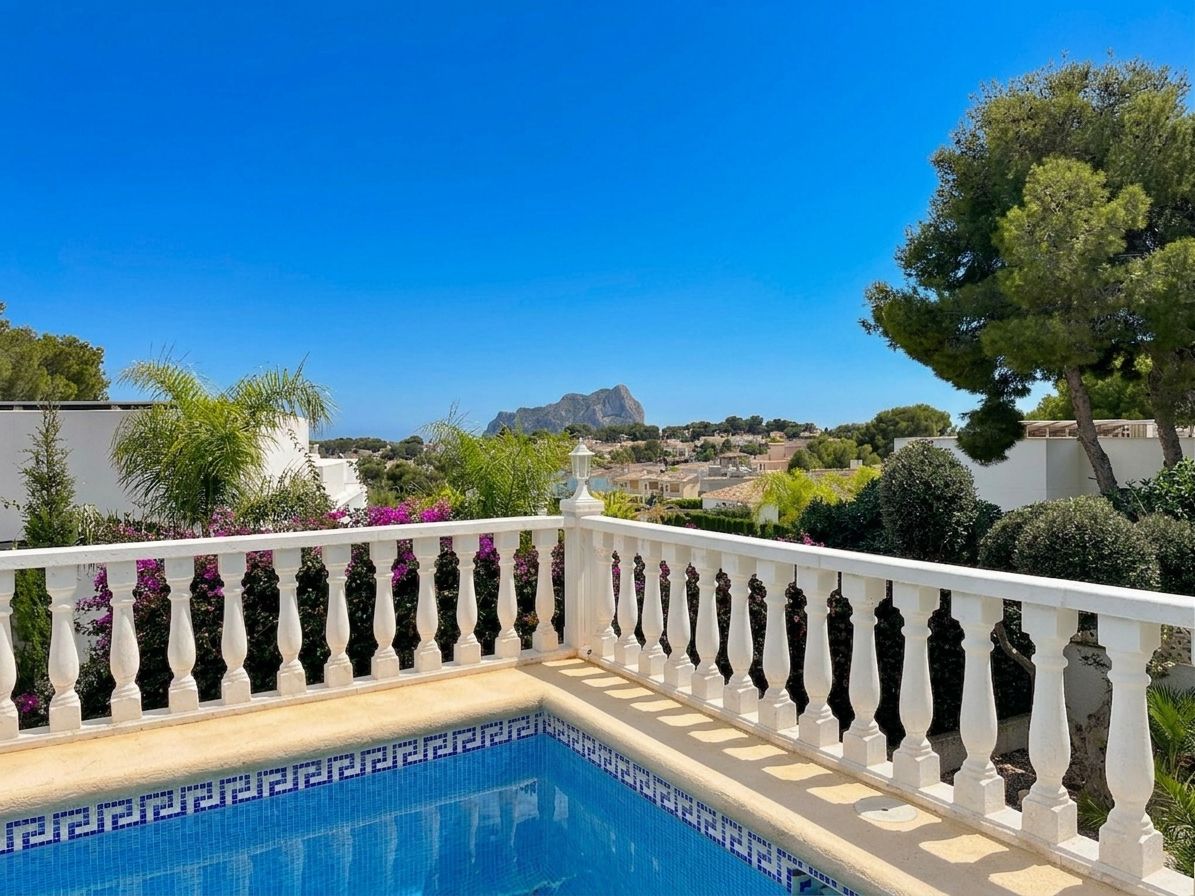 Villa à vendre à Benissa avec vue sur la mer, Costa Blanca.