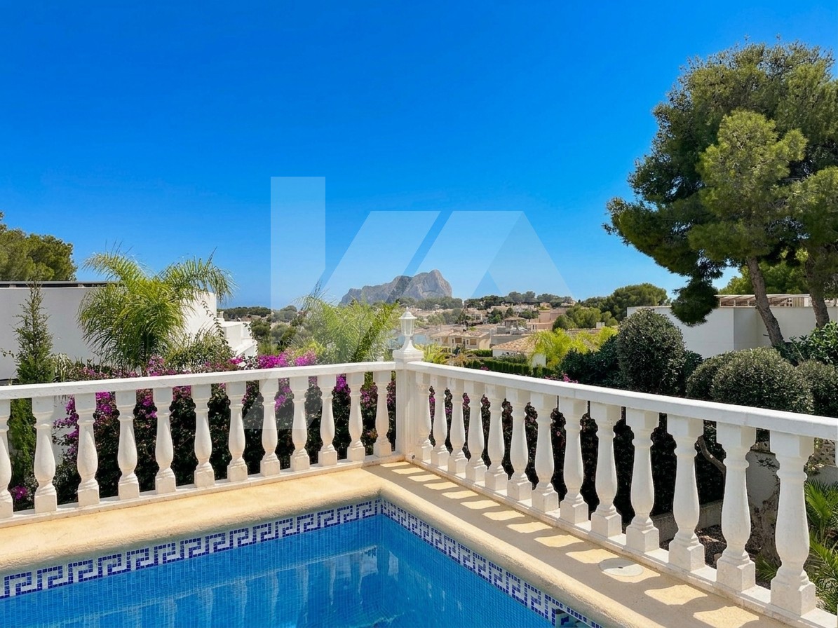 Villa à vendre à Benissa avec vue sur la mer, Costa Blanca.