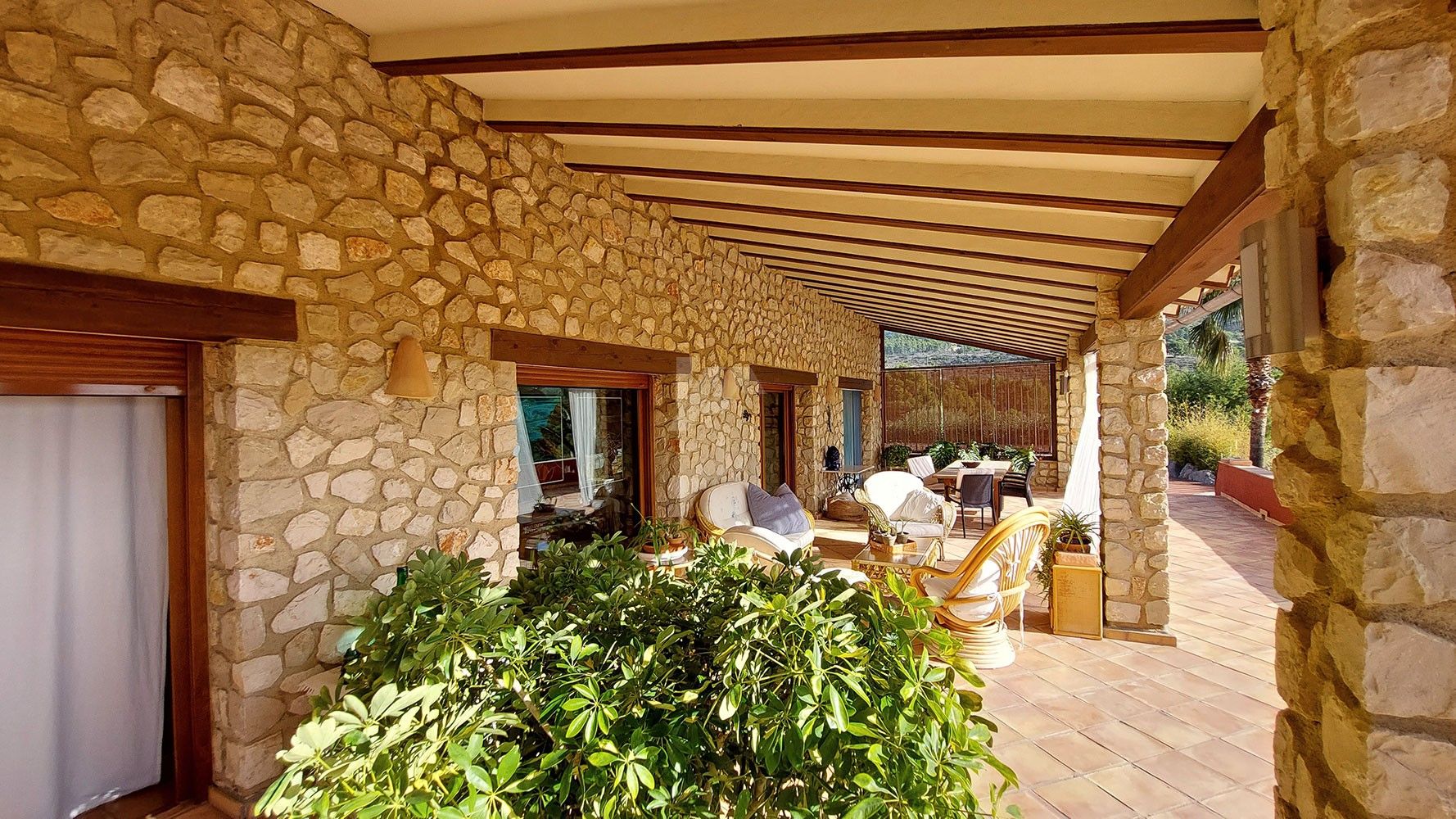 Finca rustique à vendre avec vue sur la mer et la montagne à Finestrat, Costa Blanca