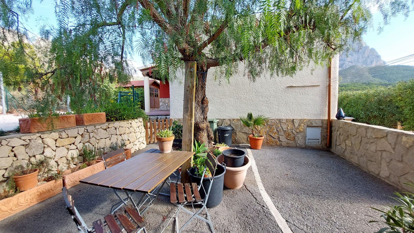 Finca rustique à vendre avec vue sur la mer et la montagne à Finestrat, Costa Blanca