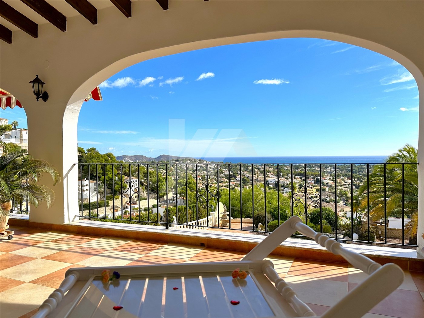 Villa avec vue sur la mer à Benissa, Costa Blanca.