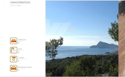 Villa fantastique à vendre à Altea, Costa Blanca.