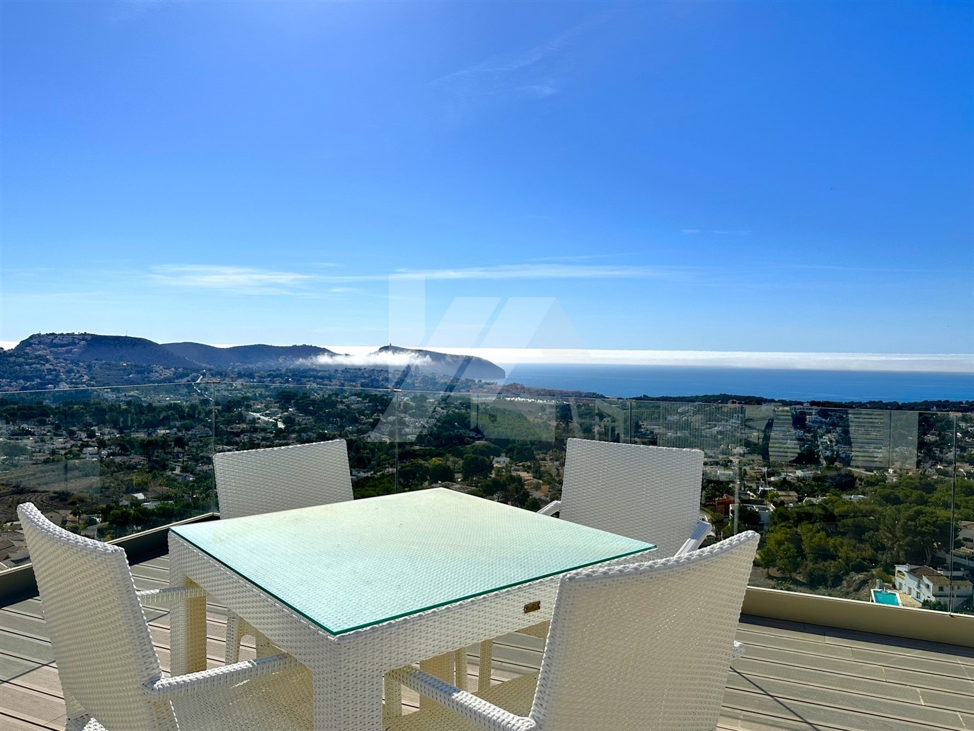 Villa exclusive à vendre avec des vues inégalées sur la mer Méditerranée à Moraira