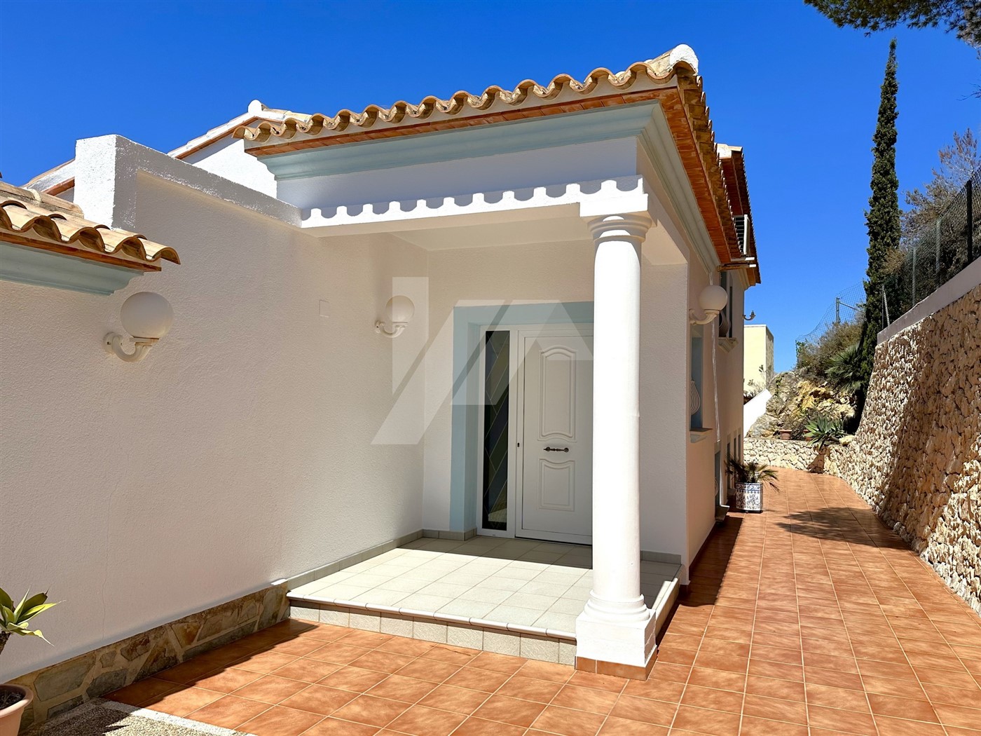 Villa exceptionnelle à vendre avec vue sur la mer à Moraira.
