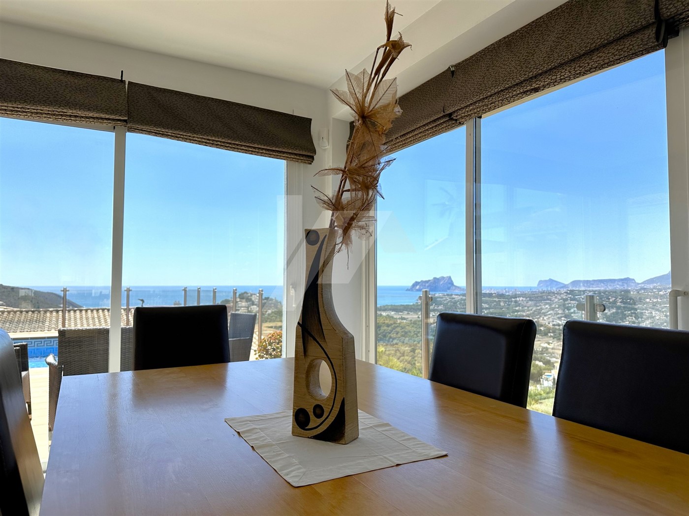 Villa exceptionnelle à vendre avec vue sur la mer à Moraira.