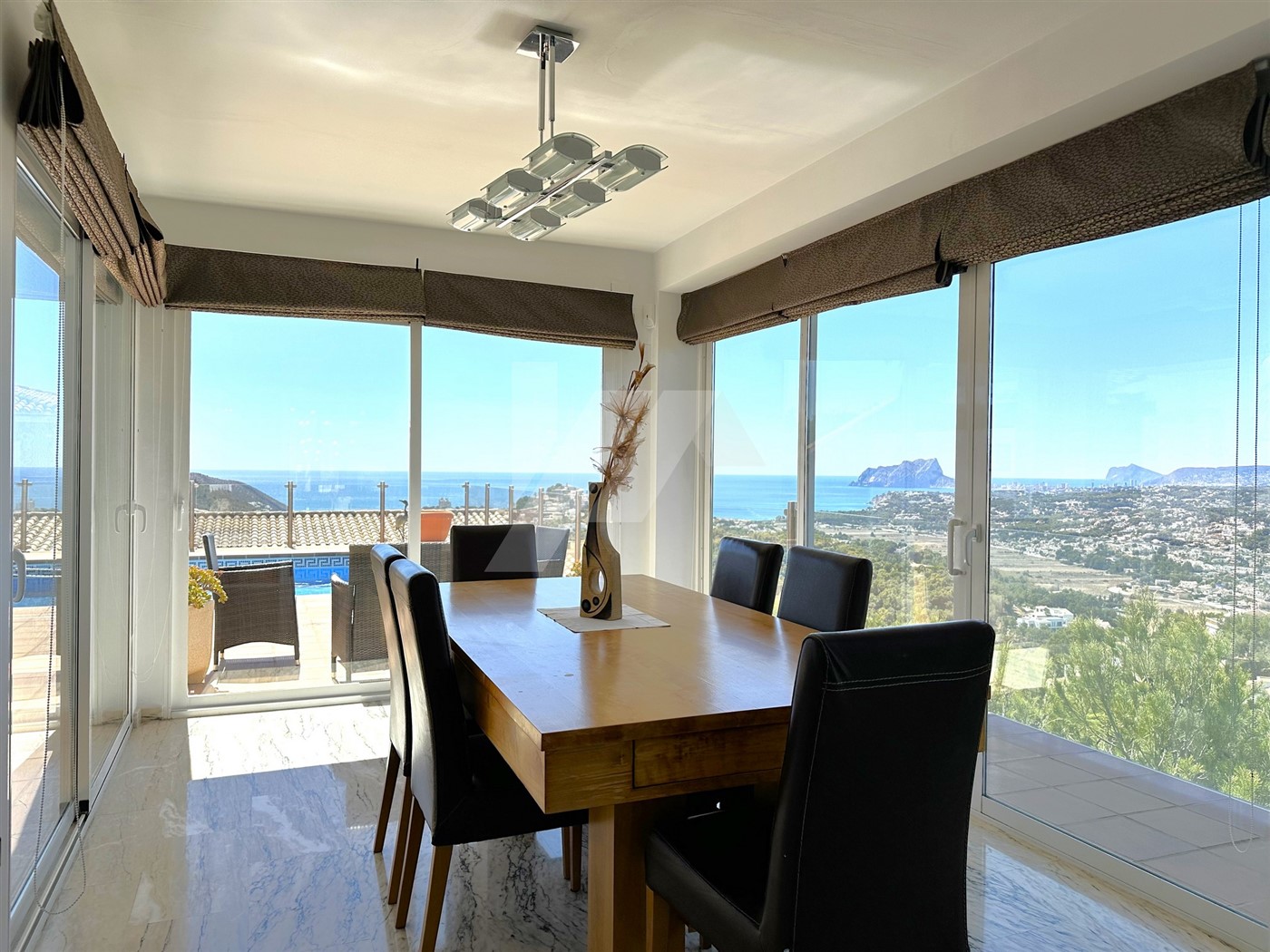 Villa exceptionnelle à vendre avec vue sur la mer à Moraira.
