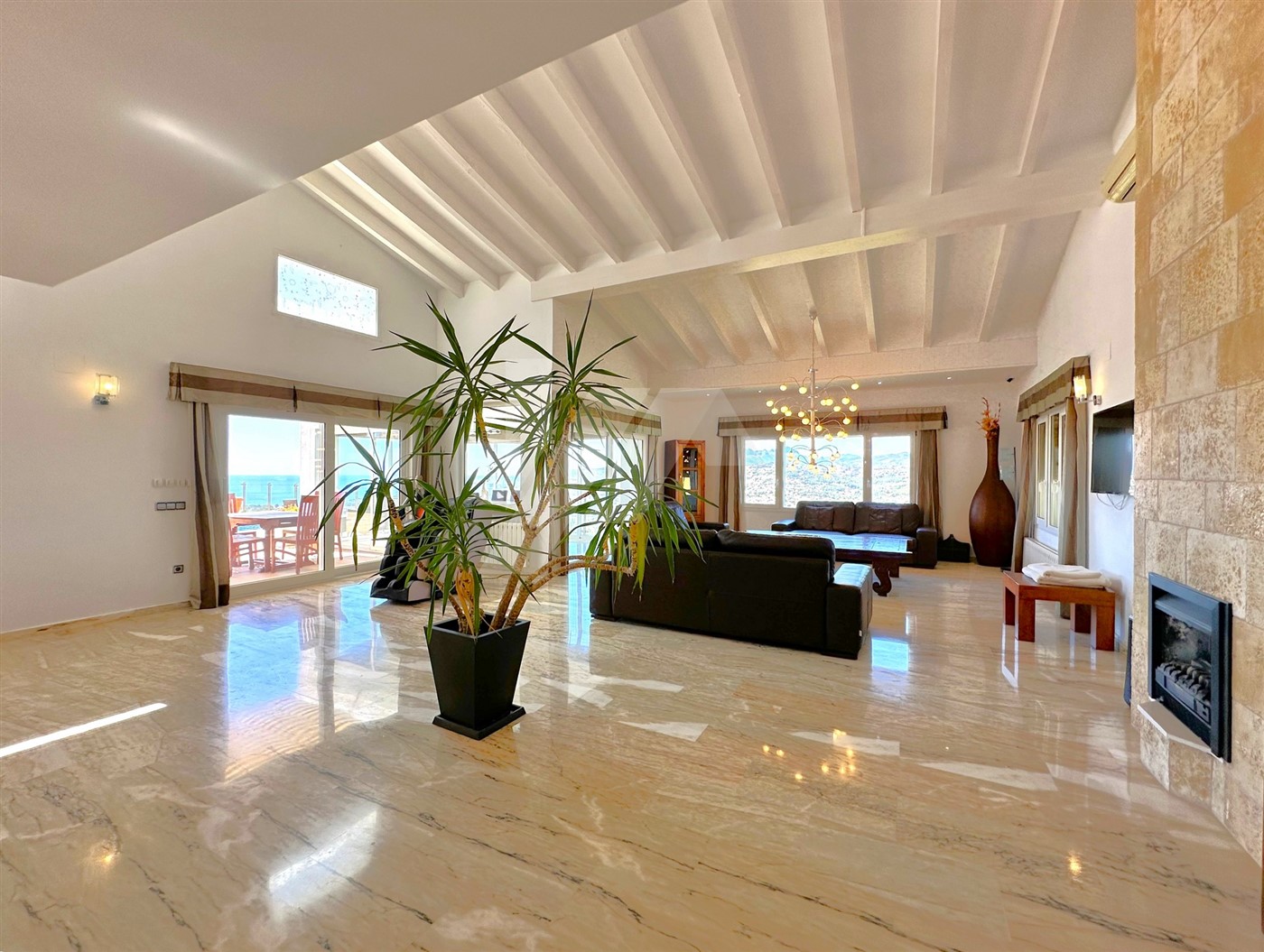 Villa exceptionnelle à vendre avec vue sur la mer à Moraira.