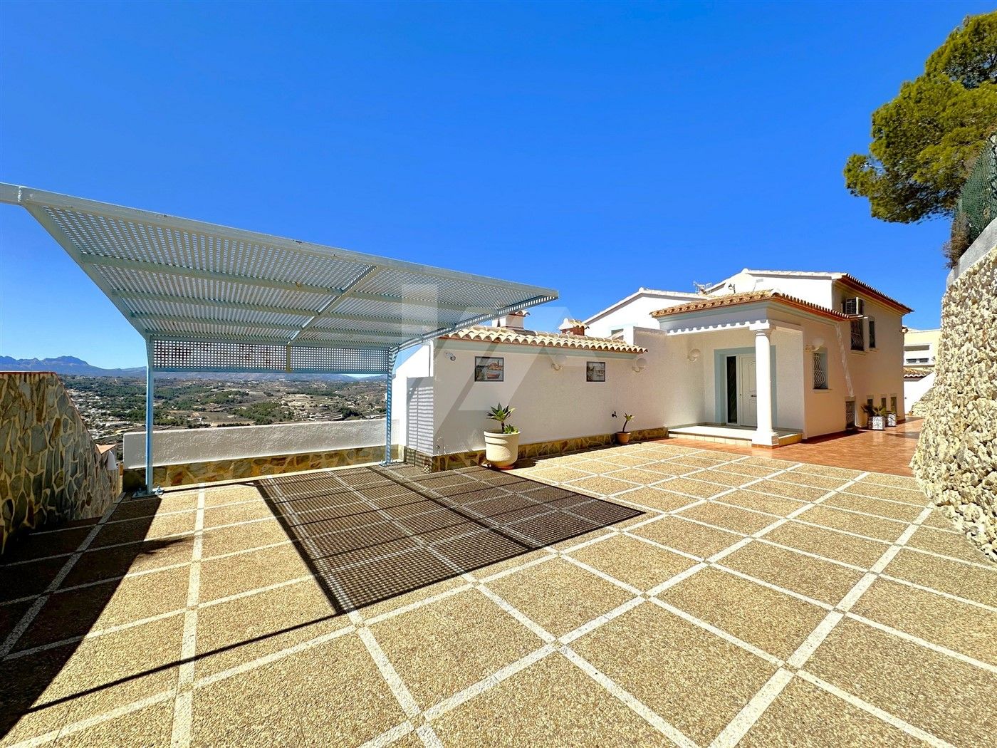 Villa exceptionnelle à vendre avec vue sur la mer à Moraira.