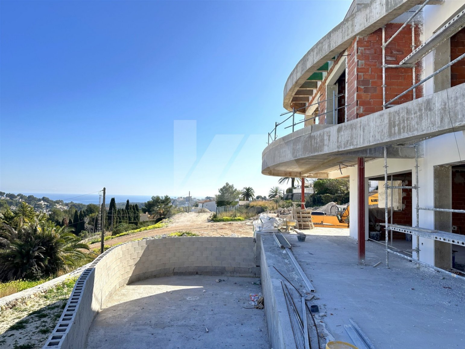 Villa avec vue sur la mer à Moraira, Costa Blanca.