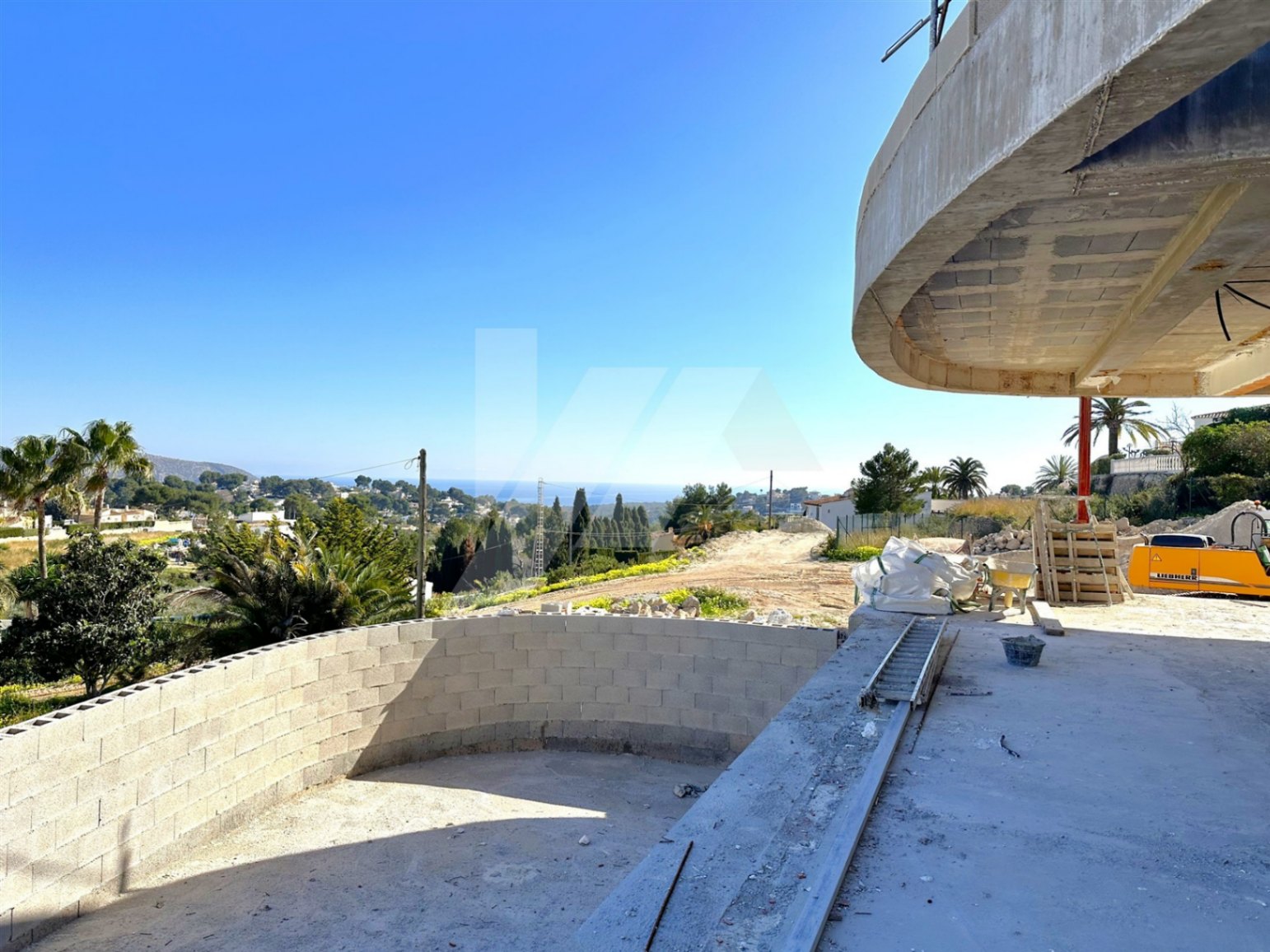 Villa avec vue sur la mer à Moraira, Costa Blanca.
