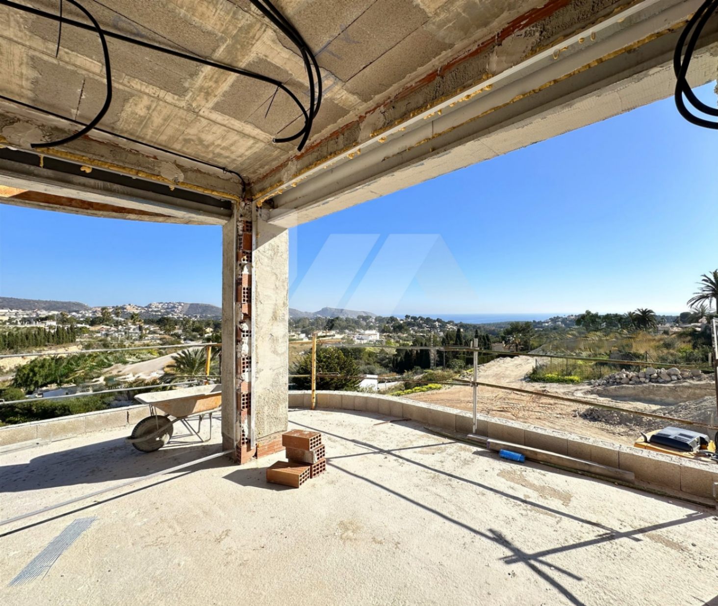 Villa avec vue sur la mer à Moraira, Costa Blanca.
