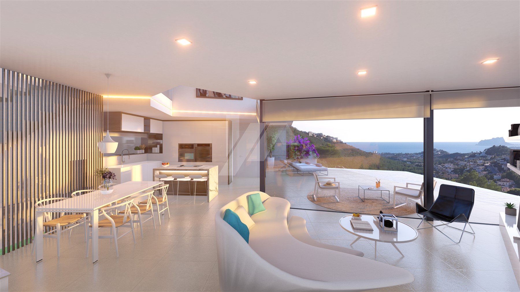 Villa à vendre avec vue sur la mer à Valle del Portet, Benitachell, Costa Blanca.