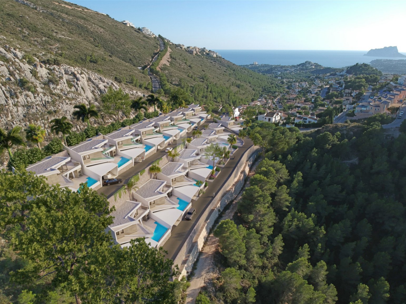 Villa à vendre avec vue sur la mer à Valle del Portet, Benitachell, Costa Blanca.