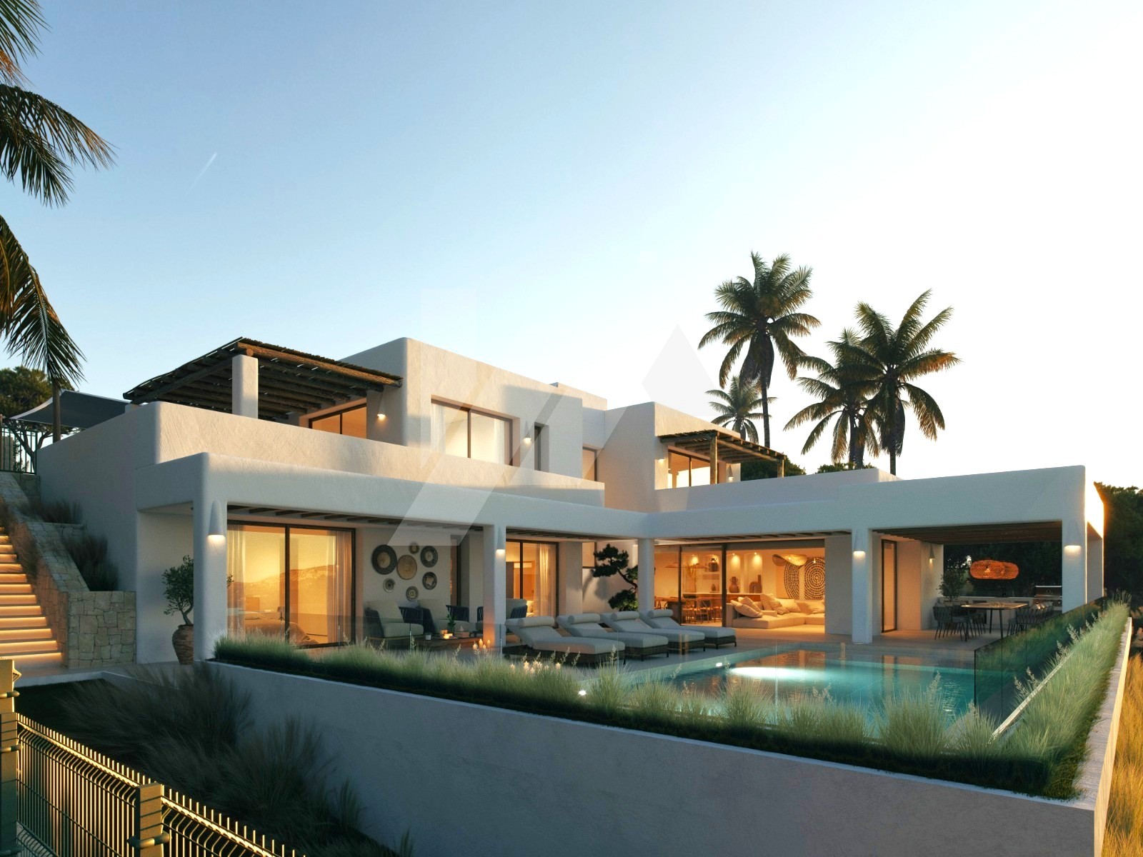 Villa/Chalet avec vue sur la mer à vendre à Moraira. Costa Blanca.