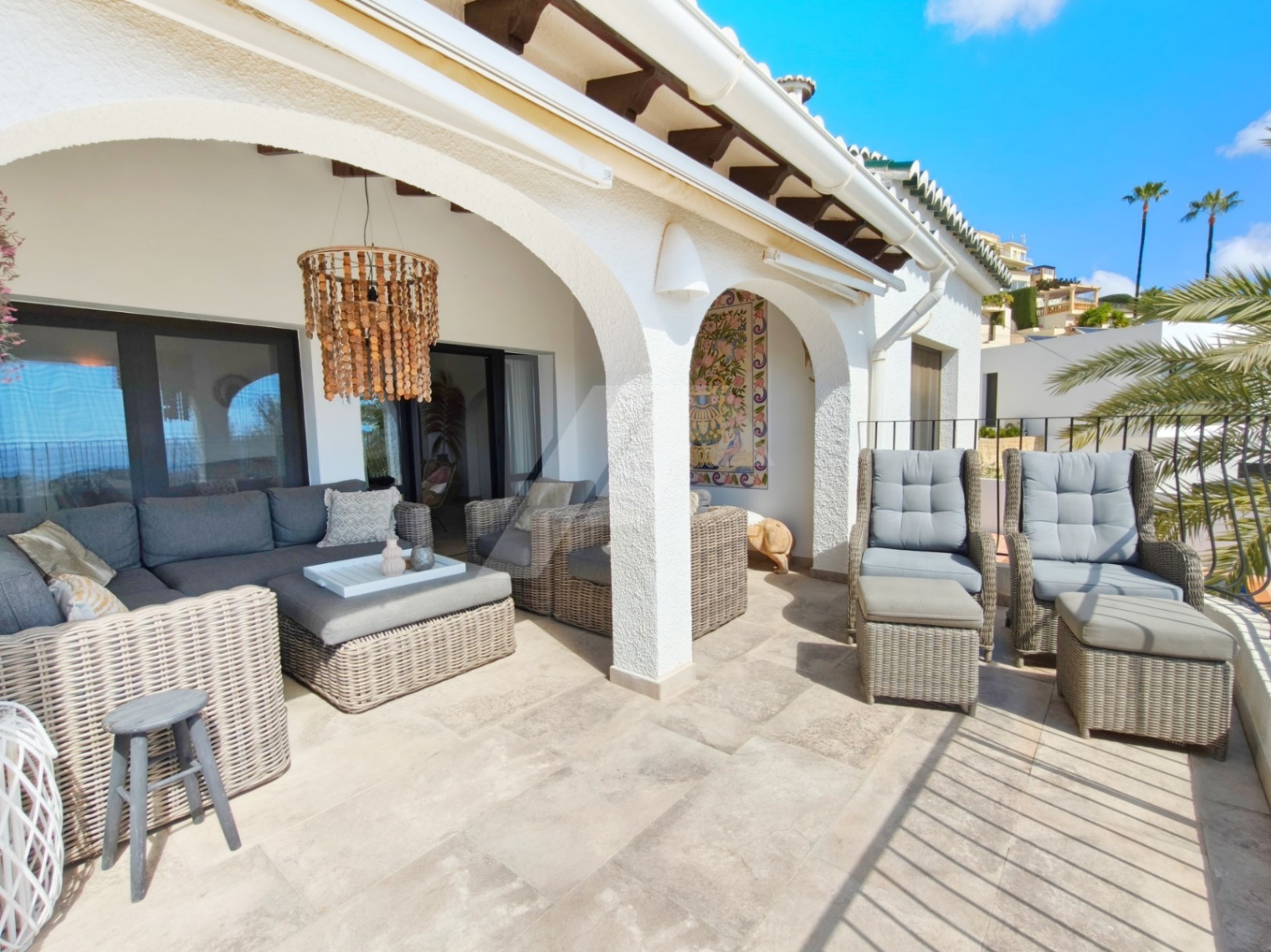 Villa de luxe exclusive avec vue panoramique sur la mer Méditerranée à Moraira, Costa Blanca.