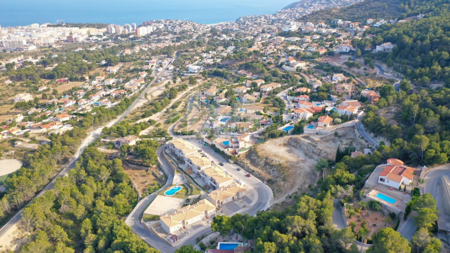 Parcelle à vendre avec vues sur la mer à Calpe, Oltamar - 6004 m² de terrain