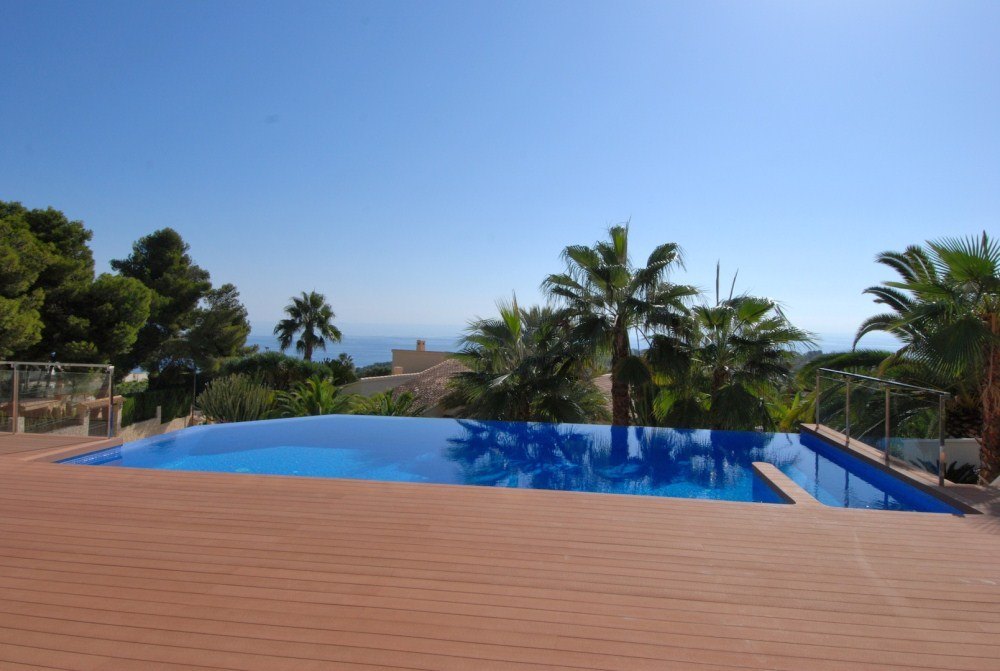 Villa de luxe avec vue sur la mer à vendre à Moraira, San Jaime